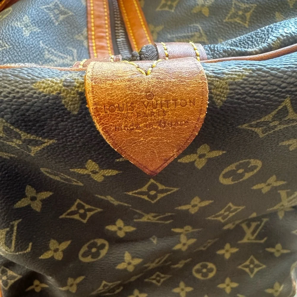 Louis Vuitton Monogram Keepall 55 travel bag